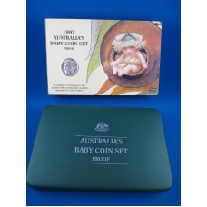 AUSTRALIA 1997 . BABY PROOF SET . GUMNUT